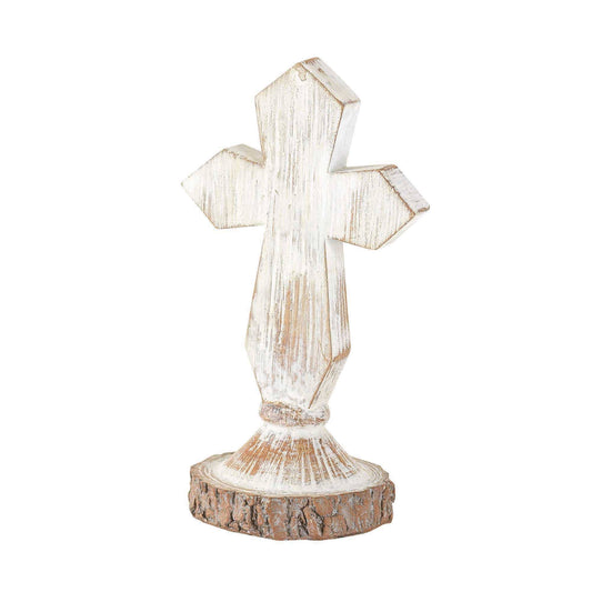 Antique White Cross