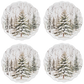 Winter Forest Dinner Plate