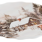 Winter Stag & Cabin Plate