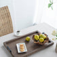 Rustic Beaded Wood Tray