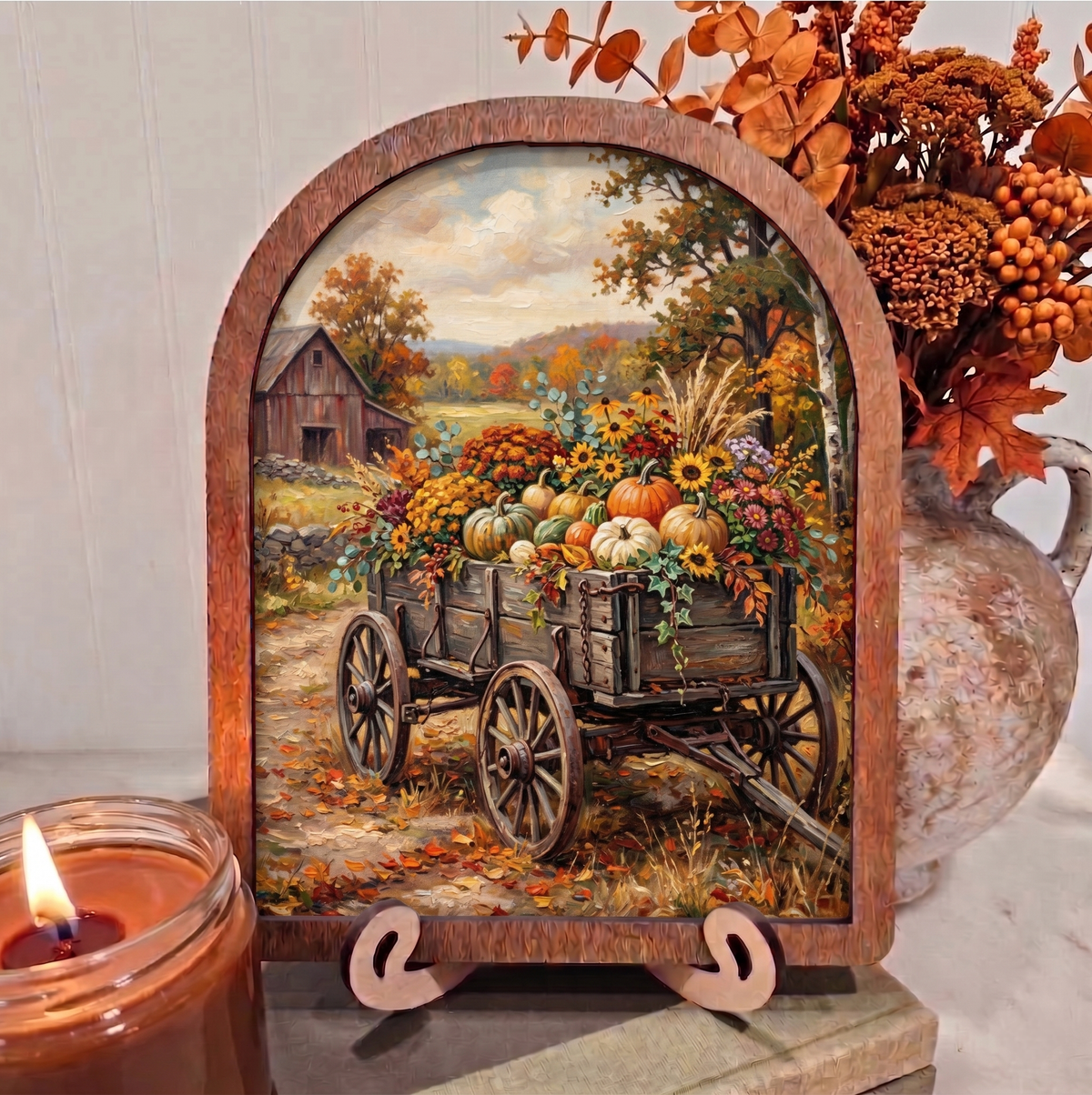Harvest Wagon Pumpkins