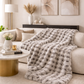 Faux Fur Throw Blanket