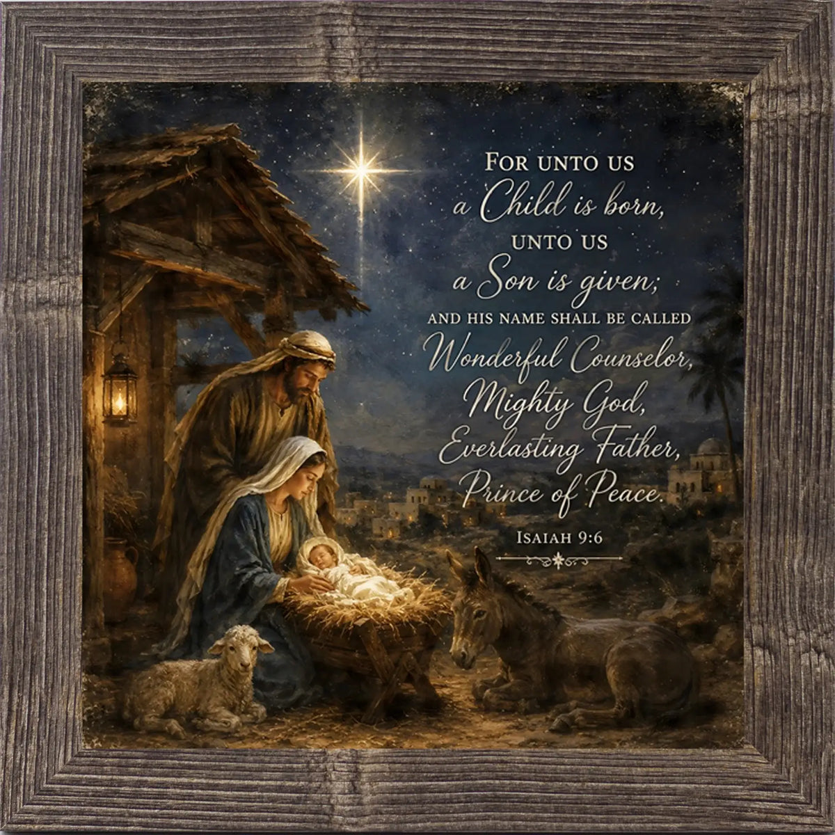 For Unto Us A Child Is Born