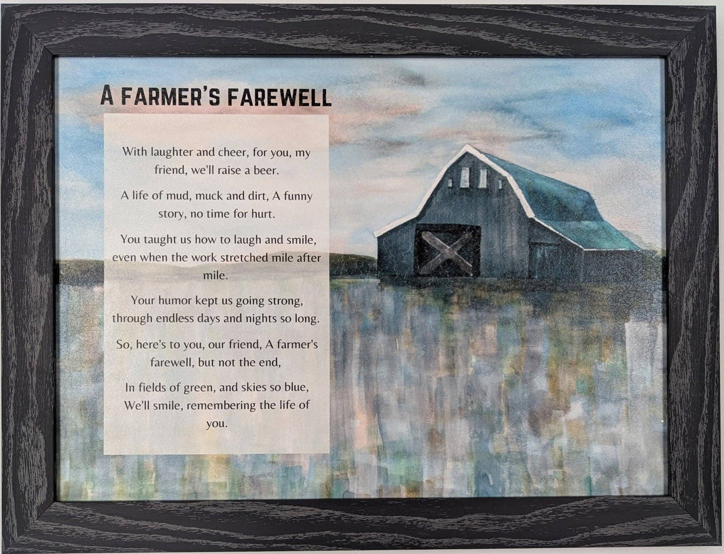 A Farmer’s Farewell