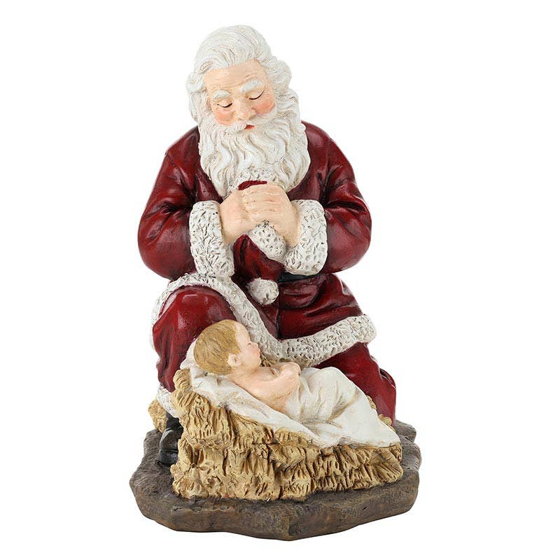 Kneeling Santa