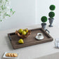 Rustic Beaded Wood Tray
