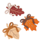 Leaves w/ Bow