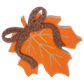 Leaves w/ Bow