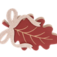Leaves w/ Bow