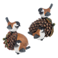 Acorn + Pinecone Bird