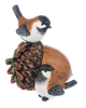 Acorn + Pinecone Bird