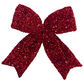 Red Sequin Bow Ornament