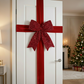Red Sequin Bow Ornament