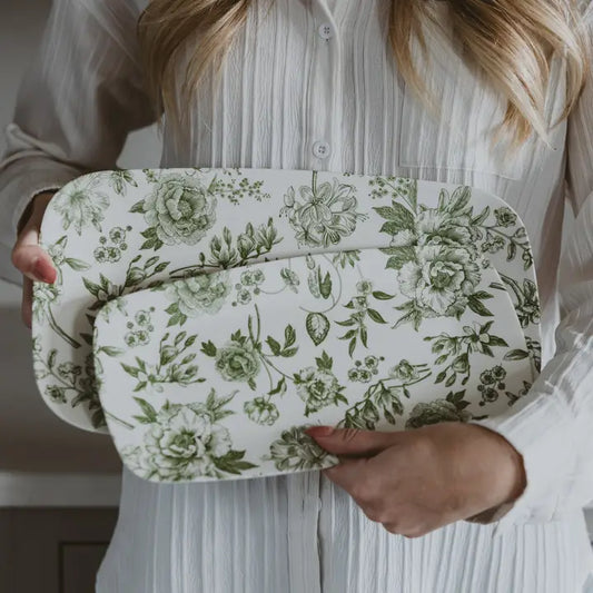 Delft Stacking Melamine Tray