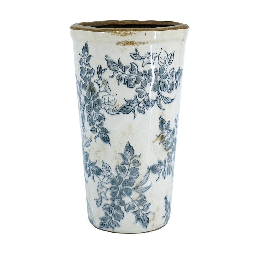 Midnight Blossom Vase