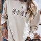 GOD IS GOOD Embroidered Sweatshirt