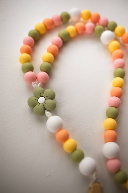 Flower Baby Rosary | Girl Baptism Gift | Christening Gift
