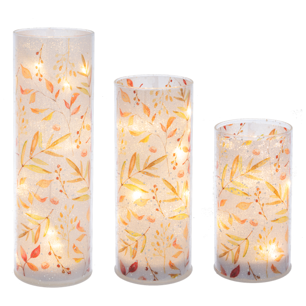 Light Up Harvest Pillar