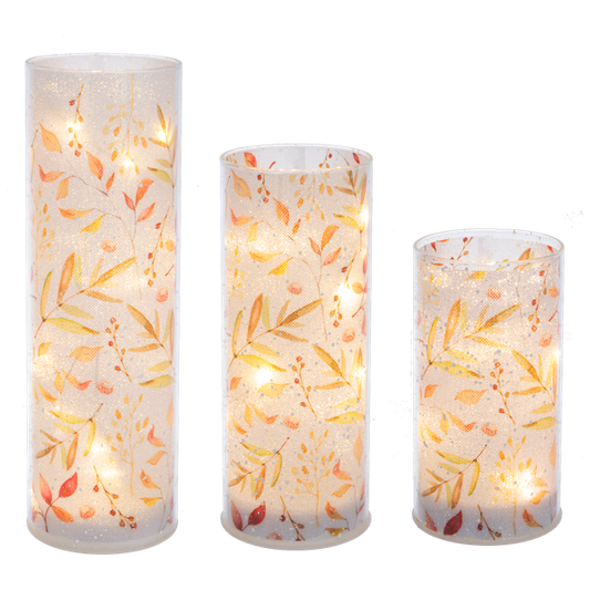 Light Up Harvest Pillar