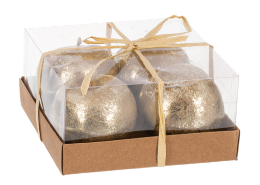 Gold Apple Figurine