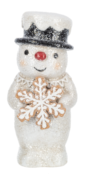 Snowman with Snowflake