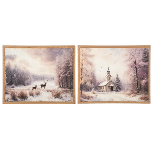 Winter Scenes Wall Decor