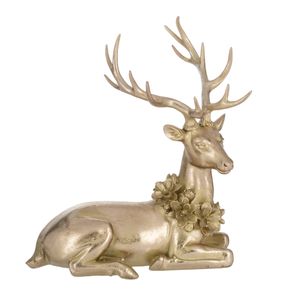 Champagne Deer Set of 2