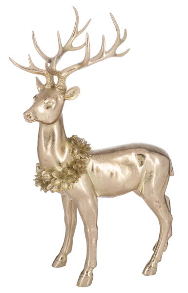 Champagne Deer Set of 2