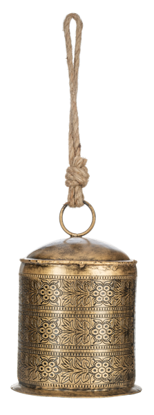 Hammered Gold Bell Set