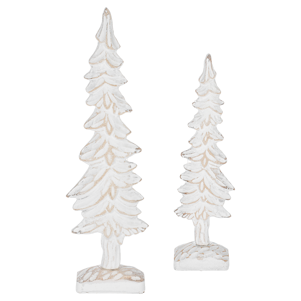 Carved White Tree S/2