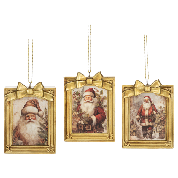 Framed Santa