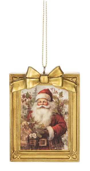 Framed Santa