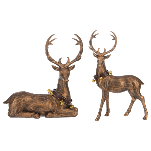 Burnished Deer S/2